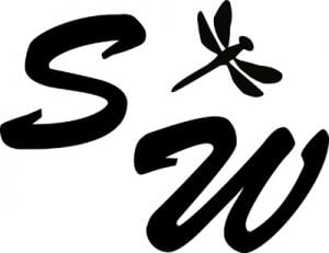 SW The Spa Day Spa & Skin Care Center Gloversville New York - Medium Black Logo